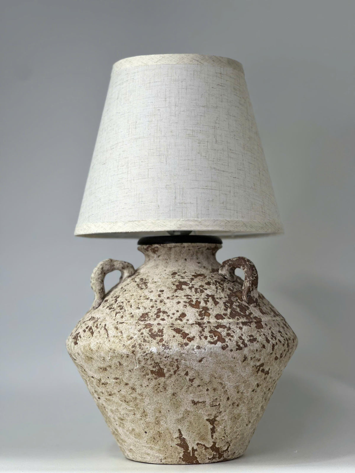 Unique ceramic craftsmanship that turns a simple lamp into a timeless statement piece.